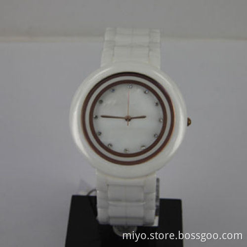 Girls' ceramic watch with fashionable, fancy, novelty and nice, OEM and ODM orders are welcome